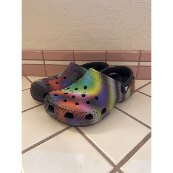 Kids Crocs Clog Colorful Comfortable Slip On Casual Shoes - Picture 1 of 5